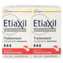ETIAXIL Détranspirant Traitement Transpiration Excessive Lot de 2 x 15 ml-19102