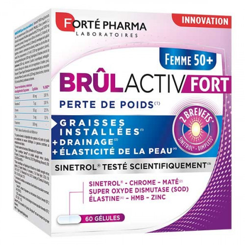 FORTE PHARMA Brûlactiv Fort Femme 50+ 60 gélules-19108