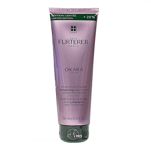 FURTERER Okara Silver shampooing déjaunissant 250ml-19112 FURTERER Okara Silver shampooing déjaunissant 250ml-19112