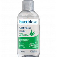 GILBERT Bactidose Gel Hygiène Mains Aloe Vera 75ml-19114