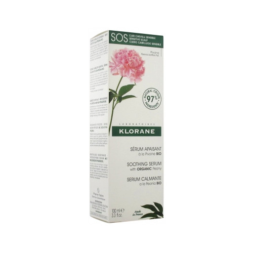 KLORANE Sérum Apaisant à la Pivoine Bio 100 ml-19121