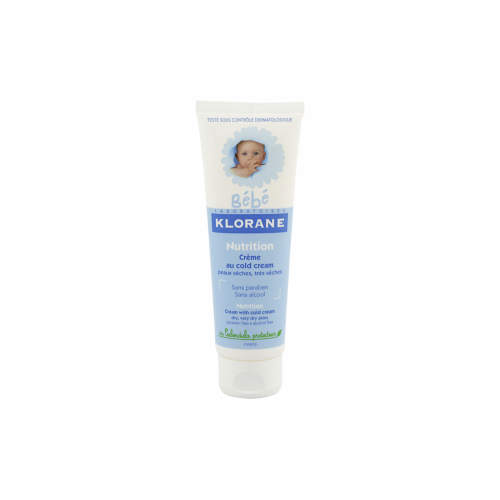 KLORANE Bébé Crème Nutritive au Cold Cream 125ml-19124 KLORANE Bébé Crème Nutritive au Cold Cream 125ml-19124