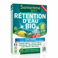 SANTAROME Rétention d'eau Bio 15 Comprimés-19181