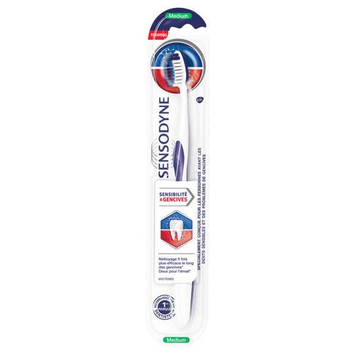 SENSODYNE Brosse à Dents Sensibilité et Gencives Medium-19189 SENSODYNE Brosse à Dents Sensibilité et Gencives Medium-19189
