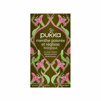 PUKKA Infusion Bio Menthe Poivrée et Réglisse 20 sachets Pukka-19226