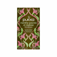 PUKKA Infusion Bio Menthe Poivrée et Réglisse 20 sachets Pukka-19226