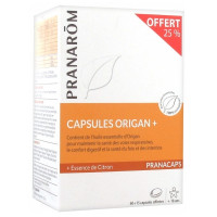 PRANAROM Pranacaps Origan+ Bio 60 Capsules + 15 Offertes-19266