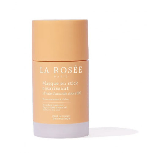 LA ROSEE Masque en Stick Nourrissant à l'Huile d'Amande Douce Bio, 50g-19306