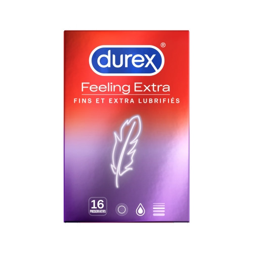 DUREX Feeling Extra 16 Préservatifs-19318