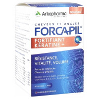 ARKOPHARMA Forcapil Fortifiant Kératine+ 60 Gélules-19322