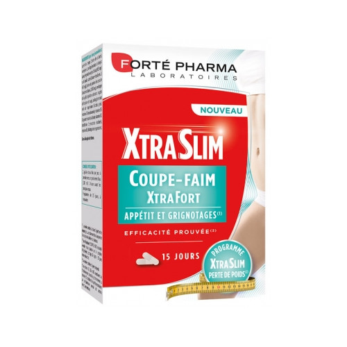 FORTE PHARMA XtraSlim Coupe-Faim XtraFort 60 Gélules-19331 FORTE PHARMA XtraSlim Coupe-Faim XtraFort 60 Gélules-19331
