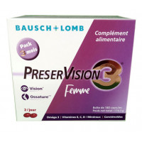 BAUSCH & LOMB PreserVision 3 Femme 180 Capsules-19334