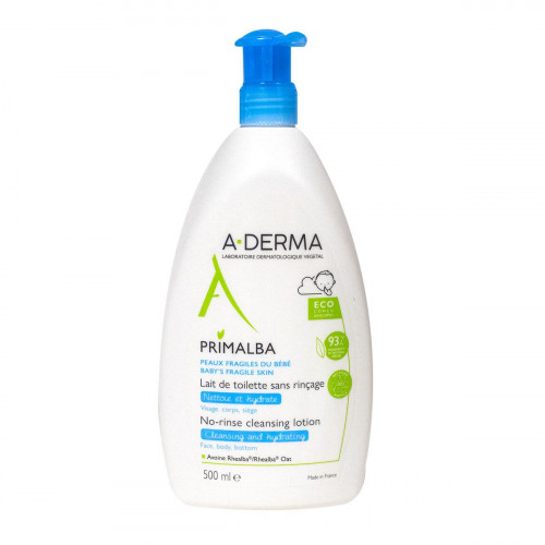 ADERMA Primalba lait de toilette sans rinçage 500ml-19345 ADERMA Primalba lait de toilette sans rinçage 500ml-19345