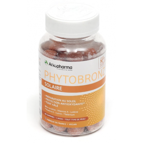 ARKOPHARMA Phytobronz solaire 60 Gummies-19348