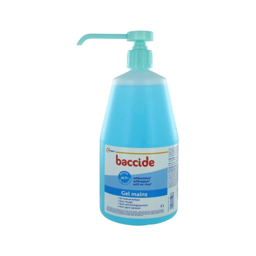 BACCIDE Gel Mains sans Rinçage 1 L-19361