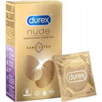 DUREX PRESERVATIF NUDE Sans Latex - 20 Préservatifs