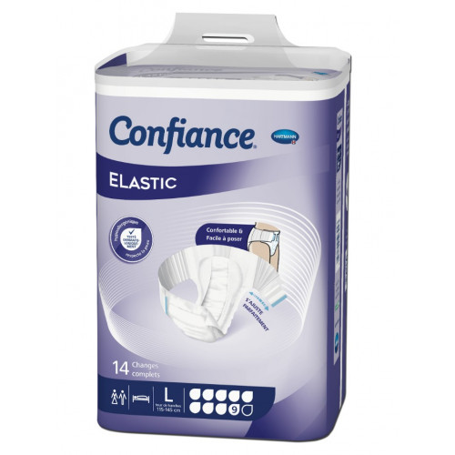 HARTMANN Changes Confiance Elastic Absorption 9 L - Sachet 14-19393 HARTMANN Changes Confiance Elastic Absorption 9 L - Sachet 14-19393