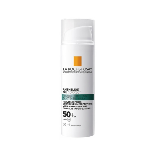 LA ROCHE POSAY Anthelios Oil Correct Photocorrection Gel-Crème Quotidien SPF50+ 50 ml-19398 LA ROCHE POSAY Anthelios Oil Correct Photocorrection Gel-Crème Quotidien SPF50+ 50 ml-19398