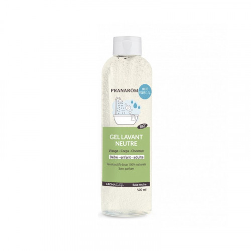 PRANAROM Aromaself Gel Lavant neutre Bio 500ml-19446 PRANAROM Aromaself Gel Lavant neutre Bio 500ml-19446