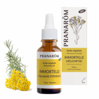 PRANAROM Helichrysum italicum - Huile végétale de macération des fleurs d'immortelle 30 mL-19458