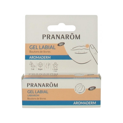 PRANAROM Aromaderm Gel Labial Bio 5 ml-19464 PRANAROM Aromaderm Gel Labial Bio 5 ml-19464