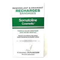 SOMATOLINE COSMETIC Remodelant & Drainant 6 Recharges Bandage-19475