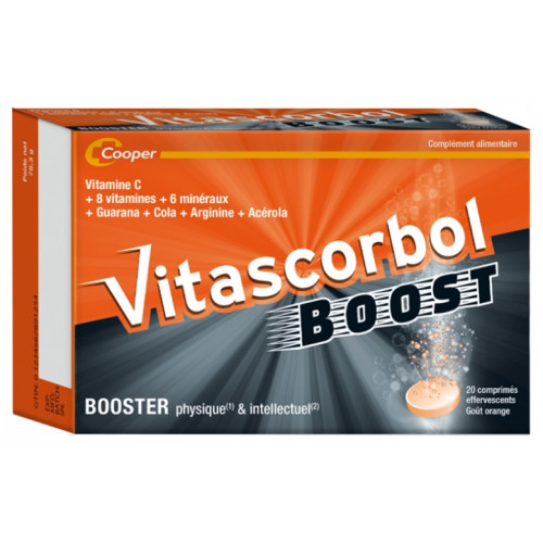 COOPER Vitascorbol Boost Vitamines Physique Intellectuel-19504 COOPER Vitascorbol Boost Vitamines Physique Intellectuel-19504