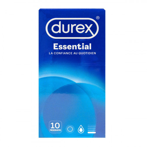 DUREX Essential 10 préservatifs-19505 DUREX Essential 10 préservatifs-19505