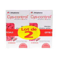 ARKOPHARMA Cys-control Gélules Lot de 2 x 20 Gélules-1951