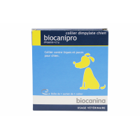 BIOCANINA Biocanipro collier chien anti-tiques chien-19515