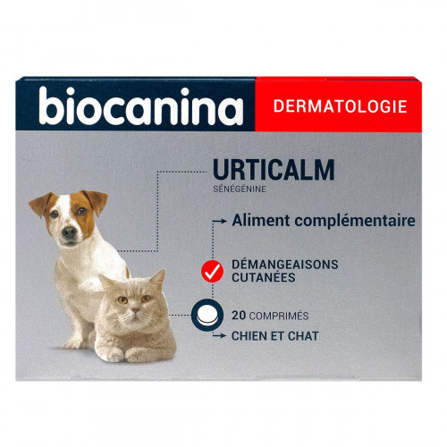 BIOCANINA Urticalm soin des prurits 20 comprimés-19560