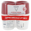 VICHY Déodorant 96H Clinical Control Détranspirant Anti-Odeur Roll-On Lot de 2 x 50 ml-19565