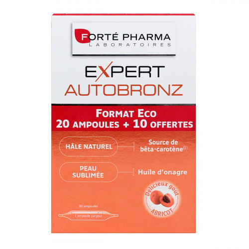 FORTE PHARMA Expert Autobronz 30 ampoules-19577