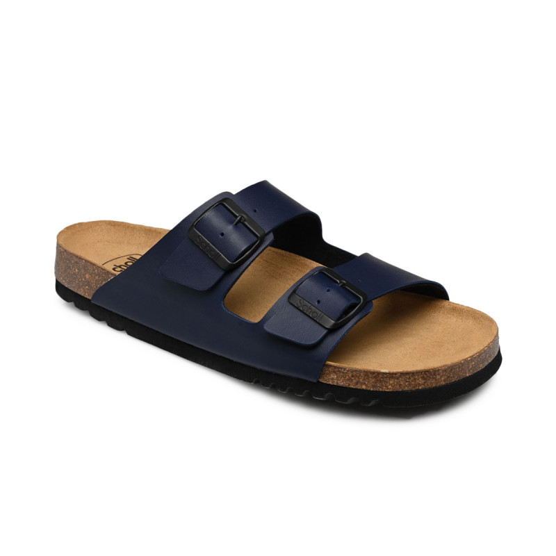 Sandale Scholl Homme Simon - Semelle Caoutchouc - Synthétique - Textile - Boucle - Made In Spain