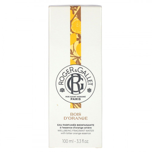 ROGER & GALLET Bois d'Orange eau parfumée bienfaisante 100ml-19782 ROGER & GALLET Bois d'Orange eau parfumée bienfaisante 100ml-19782
