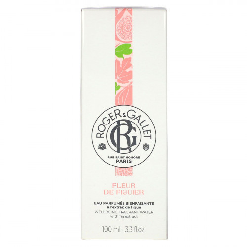 ROGER & GALLET Fleur de figuier eau parfumée bienfaisante 100ml-19783 ROGER & GALLET Fleur de figuier eau parfumée bienfaisante 100ml-19783