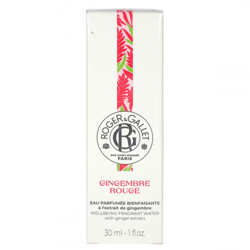 ROGER & GALLET Gingembre rouge eau parfumée bienfaisante 30ml-19796