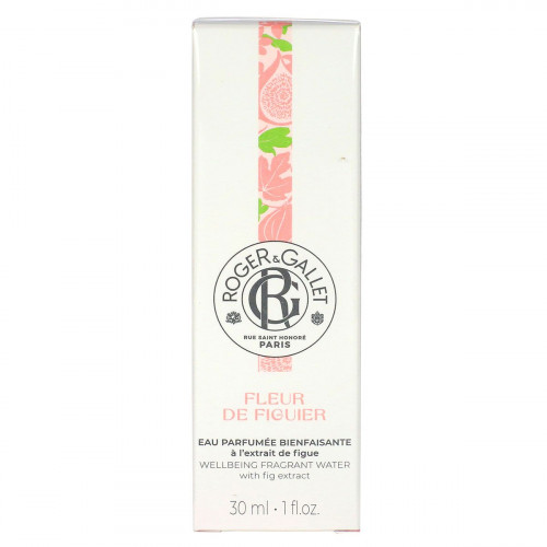 ROGER & GALLET Fleur de figuier eau parfumée bienfaisante 30ml-19808 ROGER & GALLET Fleur de figuier eau parfumée bienfaisante 30ml-19808