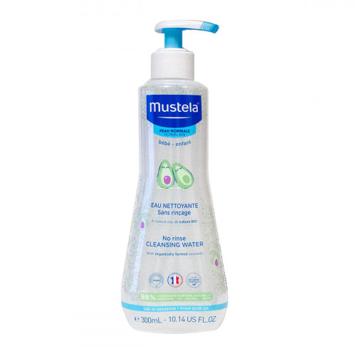 MUSTELA Bébé-enfant eau nettoyante avocat peau normale 300ml-19843