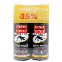 Lotion anti-moustiques Tropic Cinq sur Cinq - lot de 2 sprays de 75 ml