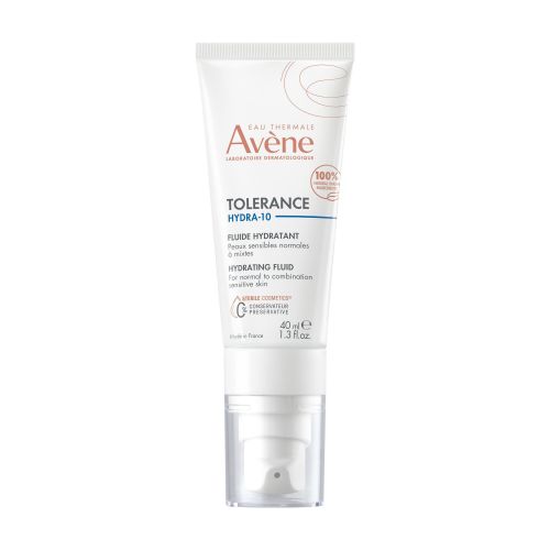 TOLERANCE HYDRA-10 - Fluide Hydratant - Visage - Peaux Sensibles Normales à Mixtes, 40ml