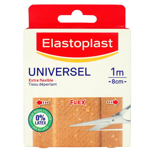 ELASTOPLAST Universel 10 pansements extra flexibles 1m x 6cm-19926 ELASTOPLAST Universel 10 pansements extra flexibles 1m x 6cm-19926