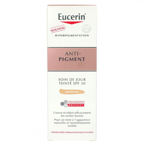 EUCERIN Anti-pigment soin de jour teinté SPF30 50ml-19951 EUCERIN Anti-pigment soin de jour teinté SPF30 50ml-19951