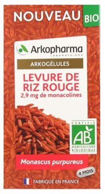 Arkogélules® BIO Levure de riz rouge – Arkopharma France