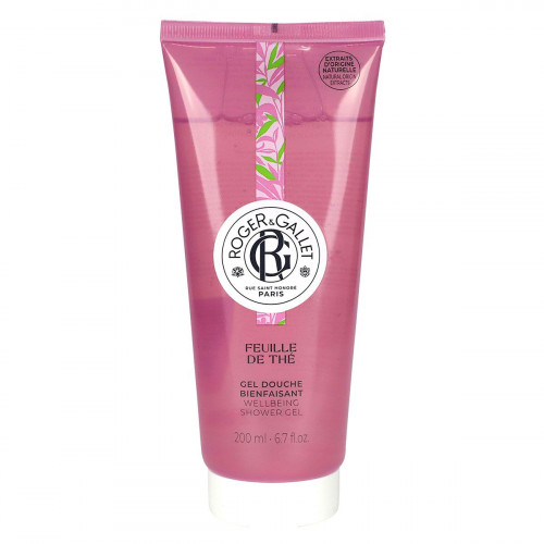 ROGER & GALLET Feuille de thé gel douche bienfaisant 200ml-19985