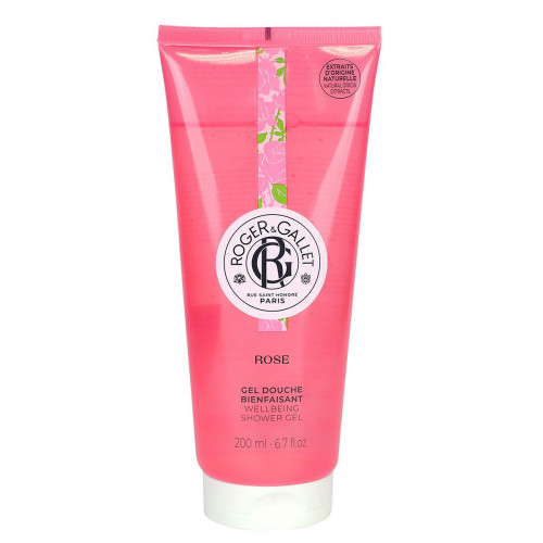 ROGER & GALLET Rose gel douche bienfaisant 200ml-19986