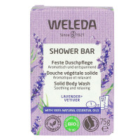 WELEDA Shower Bar douche végétale solide lavande & vétivier 75g-19990