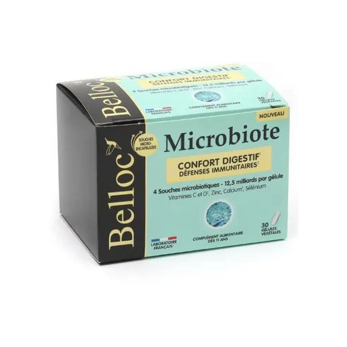 Belloc Microbiote 30 Gélules-19992 Belloc Microbiote 30 Gélules-19992