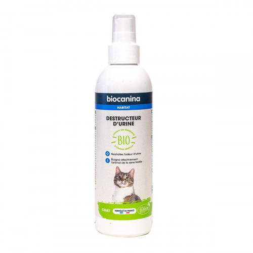 BIOCANINA Destructeur d'urine bio pour chat 240ml-19996