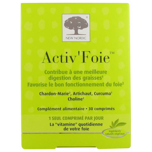 NEW NORDIC Activ'Foie Digestion des Graisses - Fonctionnement du foie-20039 NEW NORDIC Activ'Foie Digestion des Graisses - Fonctionnement du foie-20039